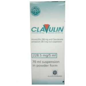clavulin grams