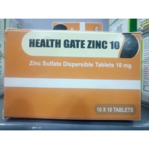 HEALTH GATE ZINC 10